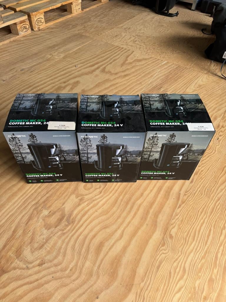 3x Dometic MC 054 coffee maker 24V - nieuw, Ophalen, Nieuw, Koffiemachine