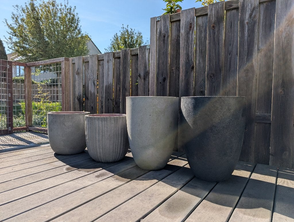 Capi bloempotten, Kunststof, Gebruikt, Rond, Balkon