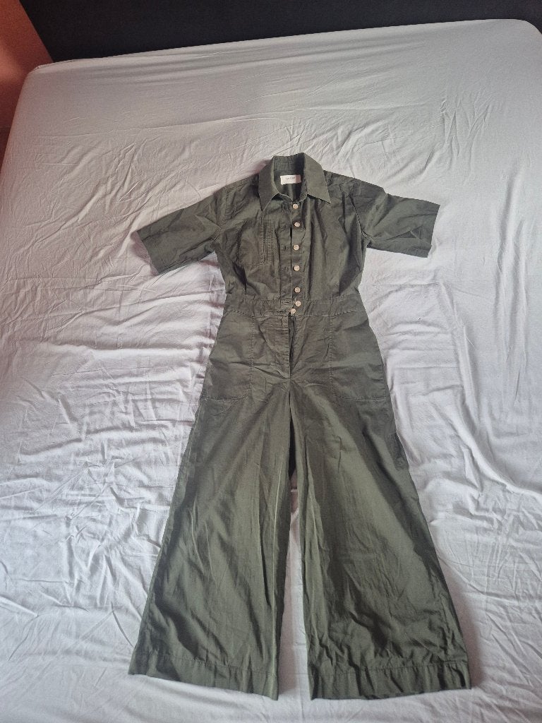 Jumpsuit olijfgroen ba&sh dames, Maat 38/40 (M), Ophalen of Verzenden, Zo goed als nieuw, Ba&sh