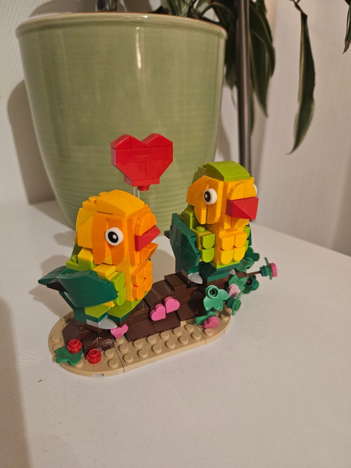 LEGO Dwergpapagaaien (Lovebirds) 40522 Valentijnsdag, Lego, Ophalen of Verzenden, Zo goed als nieuw, Compleet