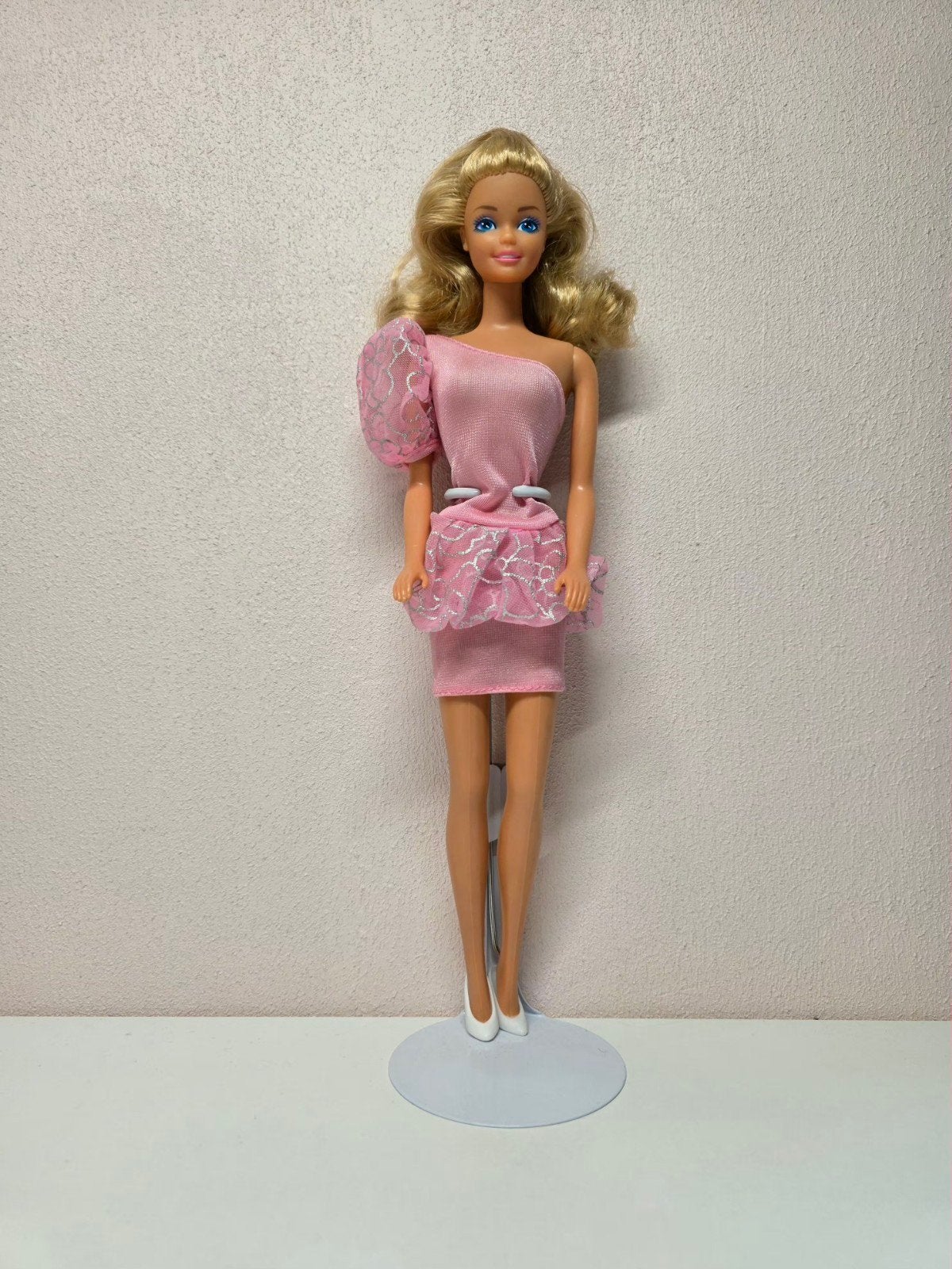 Barbie Party Pink 1989 vintage, Ophalen of Verzenden, Zo goed als nieuw, Fashion Doll