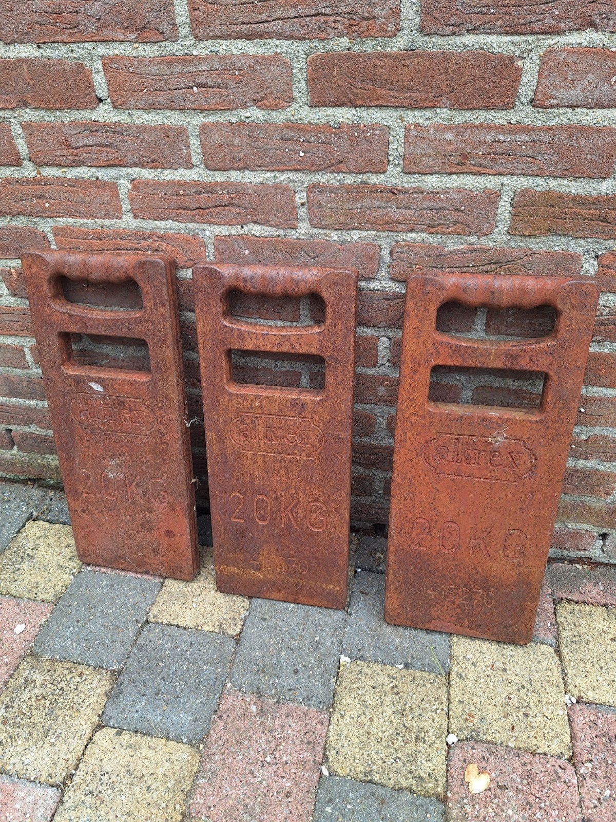 Altrex steiger gewichten 20kg, Ophalen, Rolsteiger of Kamersteiger, 5 meter of hoger