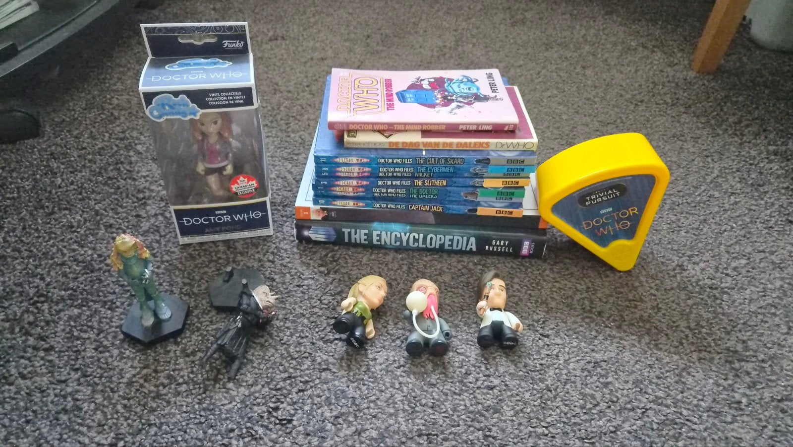 Doctor Who items, Ophalen, Gebruikt