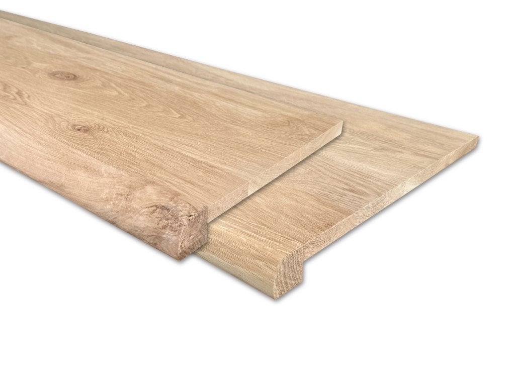 Overzet Vensterbank Massief Eiken - BOOM - 29 en 40 cm diep