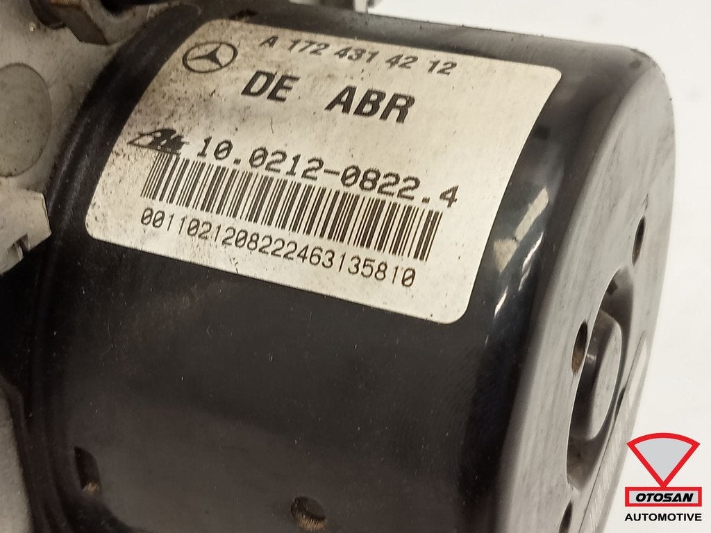 Mercedes C Klasse W204 ABS Pomp A1724314212, Gebruikt, Mercedes-Benz AG, Mercedes-Benz, Ophalen of Verzenden
