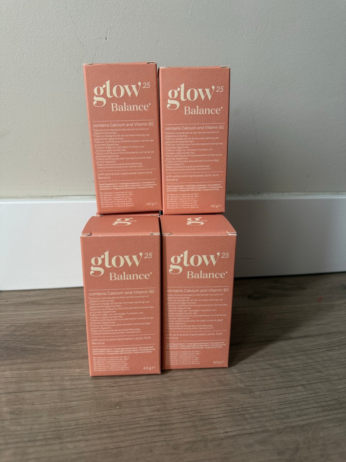 Glow25 Balance Voedingssupplement - 6 stuks, Ophalen of Verzenden, Nieuw, Poeder of Drank
