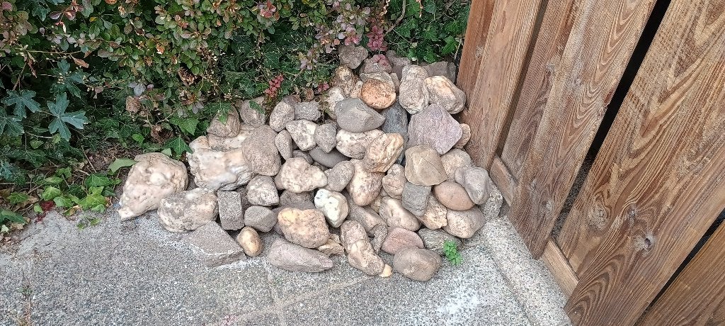 Tuin inrichting, Tuin en Terras, Grind, Keien en Split, Ophalen, Overige materialen, Gebruikt, Kei