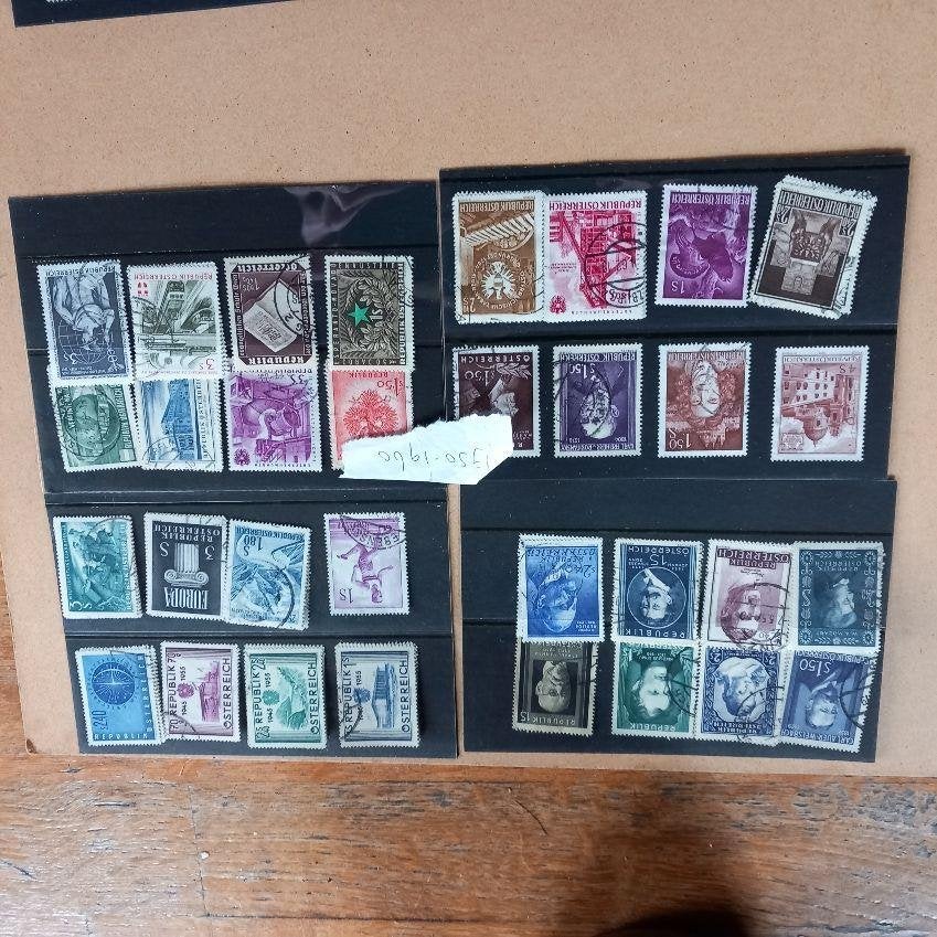 Oostenrijk, postzegels -, Ophalen of Verzenden