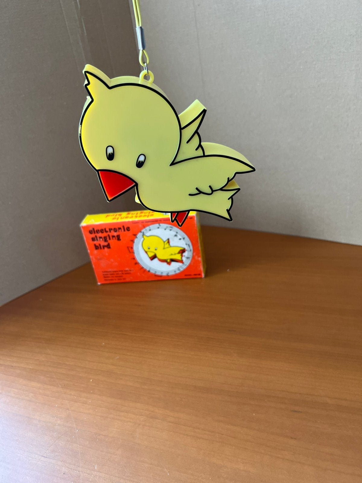 Vintage Electronic Singing Bird MW168 (Jaren 70/80) -In doos, D, Ophalen of Verzenden, Zo goed als nieuw, Lamp