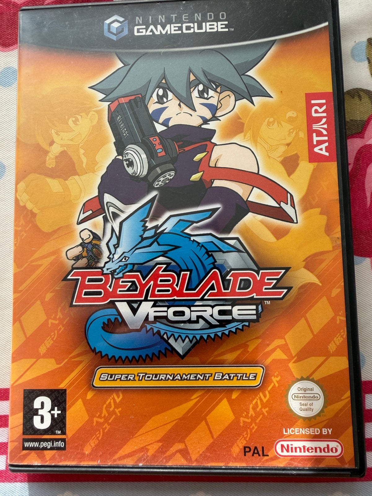Beyblade VForce Super Tournament Battle GameCube, Spelcomputers en Games, Games | Nintendo GameCube, Gebruikt, Vechten, 1 speler