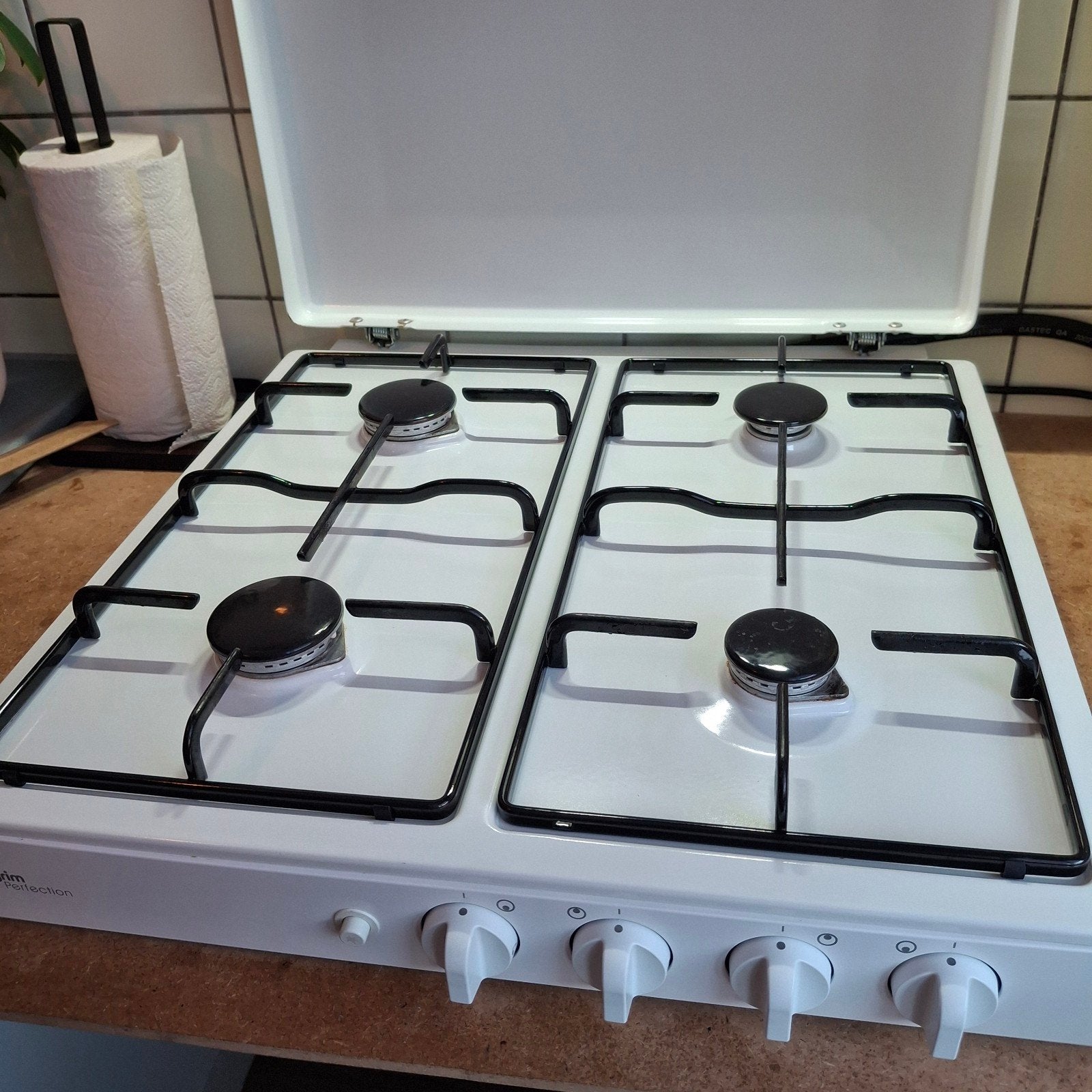 Gaskookplaat vrijstaand 4-pits, Witgoed en Apparatuur, Kookplaten, Ophalen, 4 kookzones, Zo goed als nieuw, Gas
