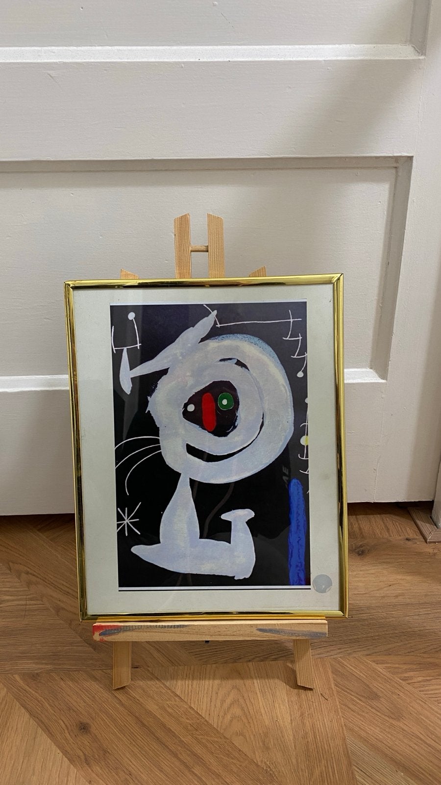 Figuur in de nacht – Giselle – kunstprint – 28  35 cm, Ophalen of Verzenden, Print, Print/reproductie