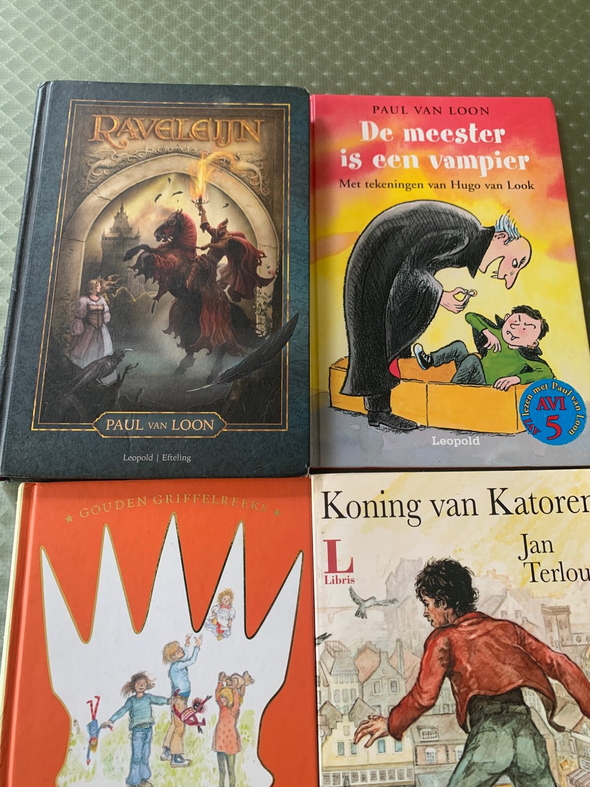 Jeugdboeken oa Koning v Katoren, Paul v Loon, Geronimo, Boeken, Ophalen of Verzenden, Zo goed als nieuw, Fictie algemeen