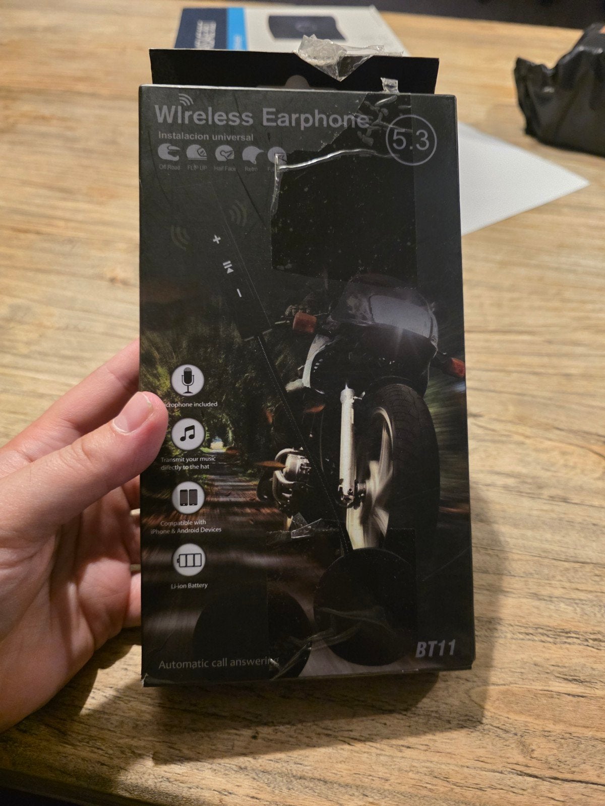 Bluetooth Helm Headset voor Motor of Scooter - BT11, Overige merken, Overige typen, Nieuw, Ophalen of Verzenden