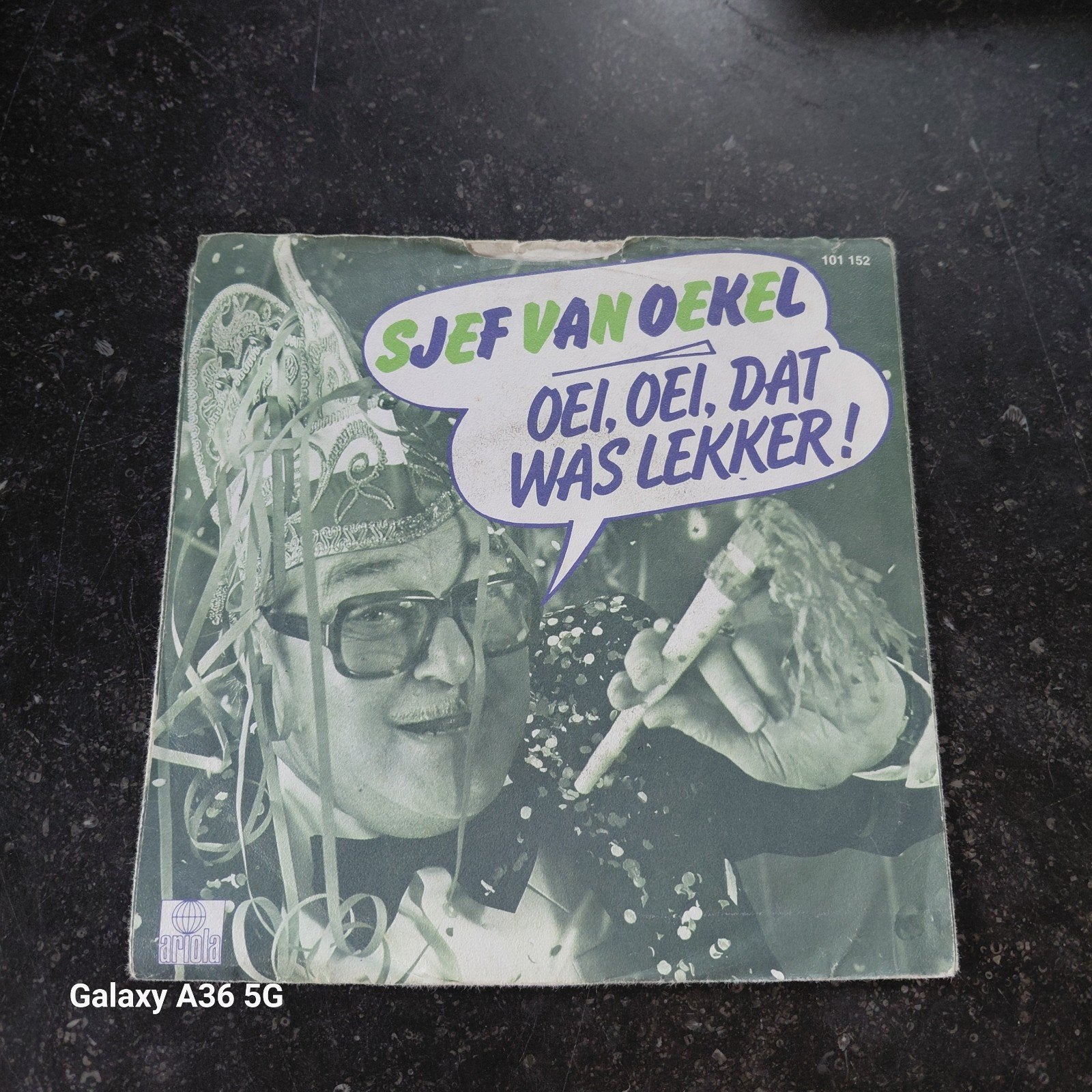 Sjef van Oekel - Oei, Oei, Dat Was Lekker! (Single), Cd's en Dvd's, Gebruikt, 7 inch, Ophalen of Verzenden, EP