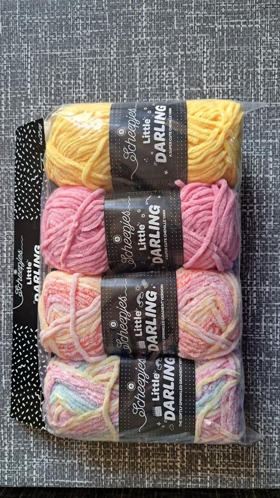 Scheepjes Little Darling garenpakket 4x25gr, Ophalen of Verzenden