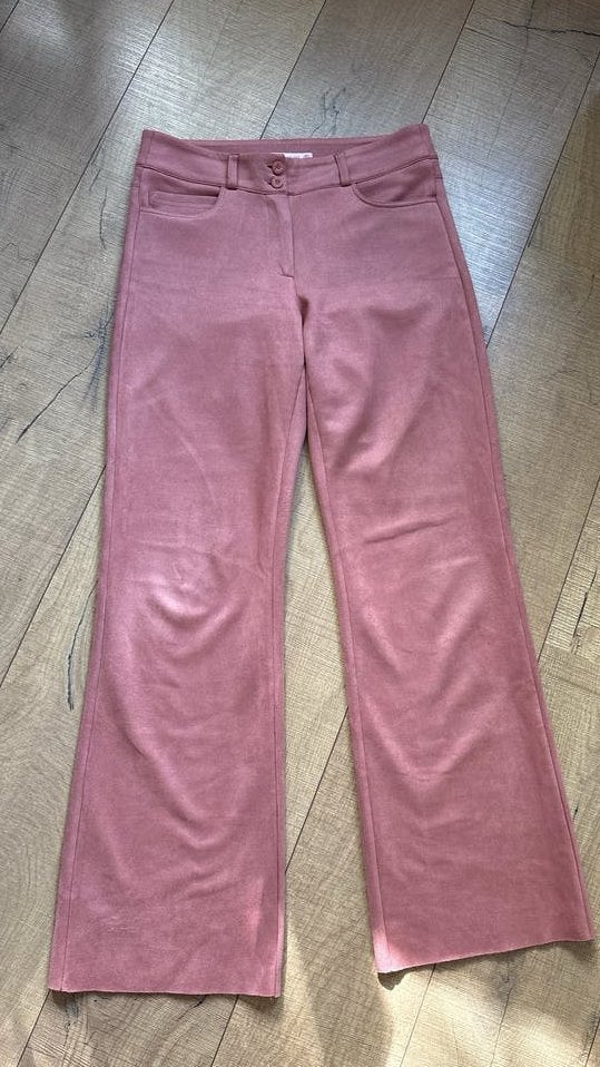 Studio Anneloes flared broek roze maat S, Verzenden, Maat 36 (S), Roze, Lang