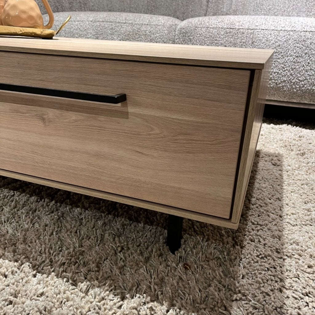 Ricco Salontafel 2 la 135x65 Fresh Oak - Pronto Wonen, Niet ingevuld, Niet ingevuld, Niet ingevuld