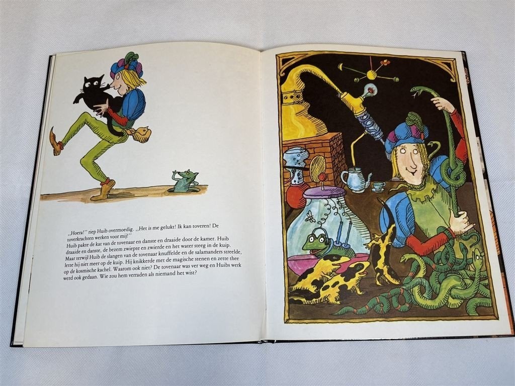 Tomi Ungerer: De Tovenaarsleerling [1976] — Vintage, Boeken, Verzenden, Gelezen