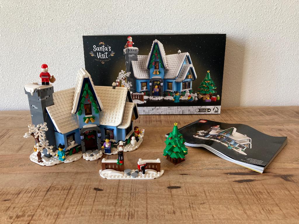 LEGO Santa's Visit | Bezoek van de Kerstman | set 10293, Ophalen, Overige thema's, Lego, Zo goed als nieuw
