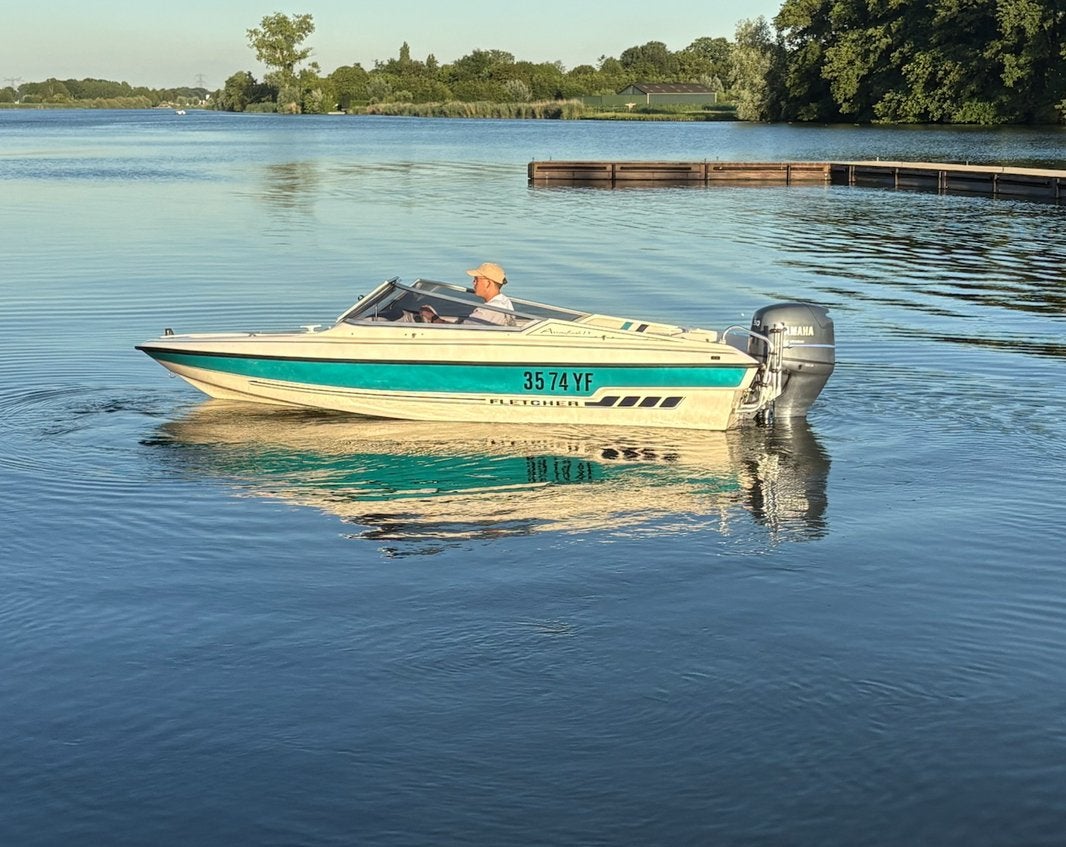Fletcher Arrowflash 15 speedboot/Yamaha 50 pk 4-takt, Watersport en Boten, Speedboten, Ophalen, Overige merken, Viertaktmotor