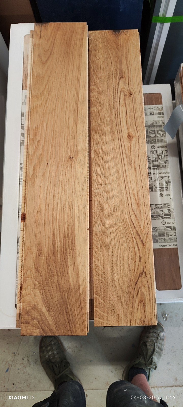 klik multiplank visgraat 130x725 16m2, 50 tot 150 cm, Nieuw, 10 m² of meer, 10 tot 30 cm