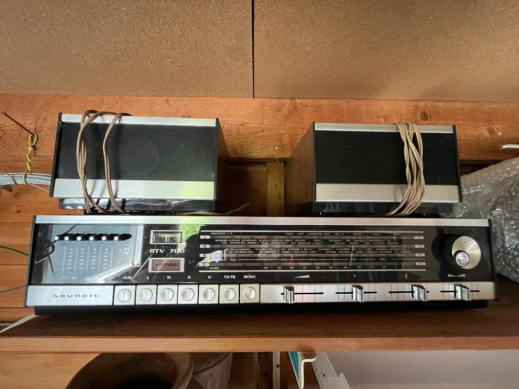 Grundig RTV700 Radio, Ophalen, Gebruikt, Radio
