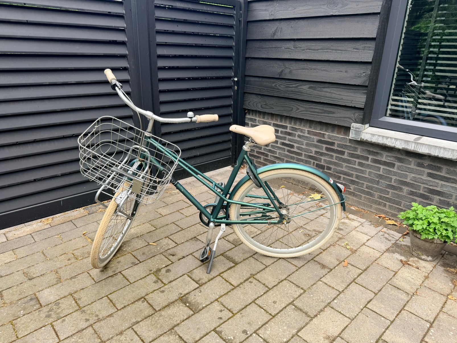 Damesfiets BSP Gaev, Ophalen