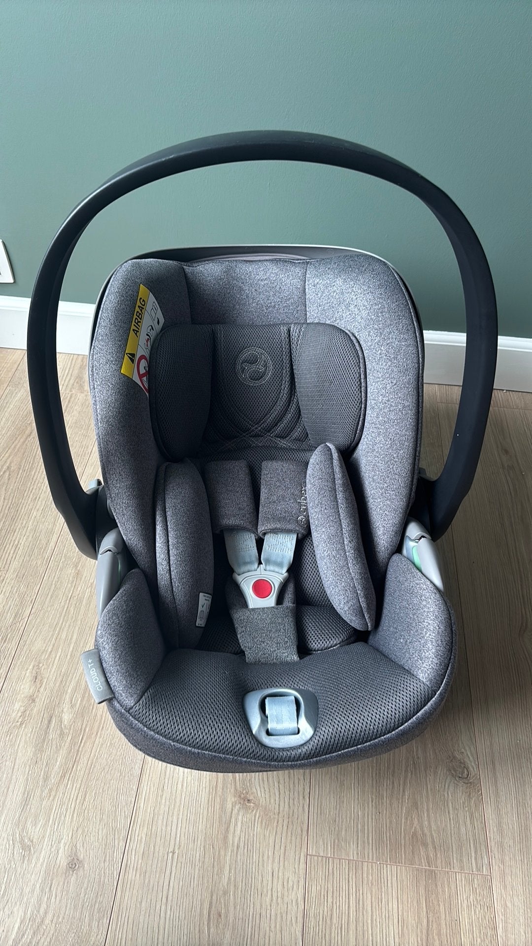 Cybex Cloud T Plus Autostoel - Mirage Grey, Overige merken, Ophalen of Verzenden, Zo goed als nieuw, Isofix