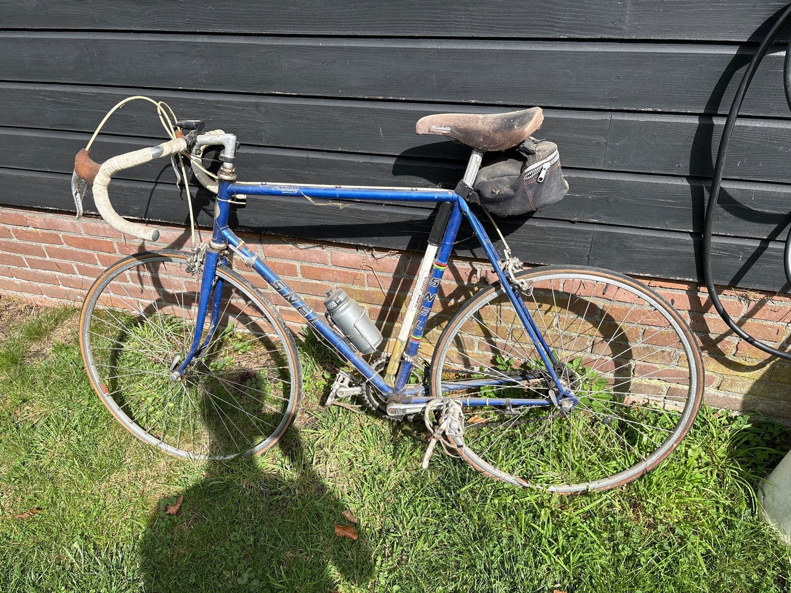 Vintage Snell racefiets - Opknapper, Fietsen en Brommers, Gebruikt, Staal, 53 tot 57 cm, Ophalen