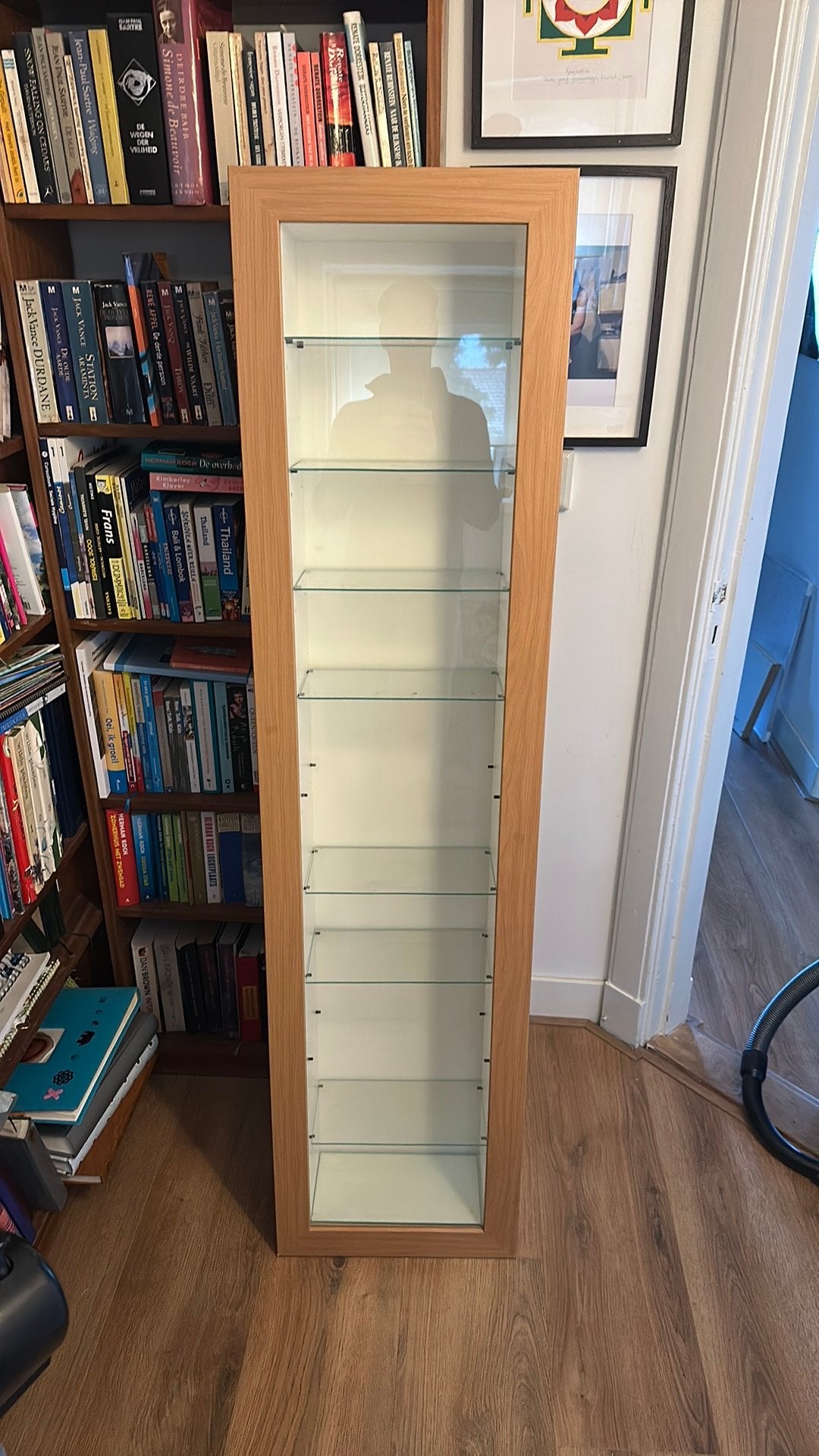 Vitrinekast hangend, Ophalen, Minder dan 50 cm, Gebruikt, Minder dan 25 cm
