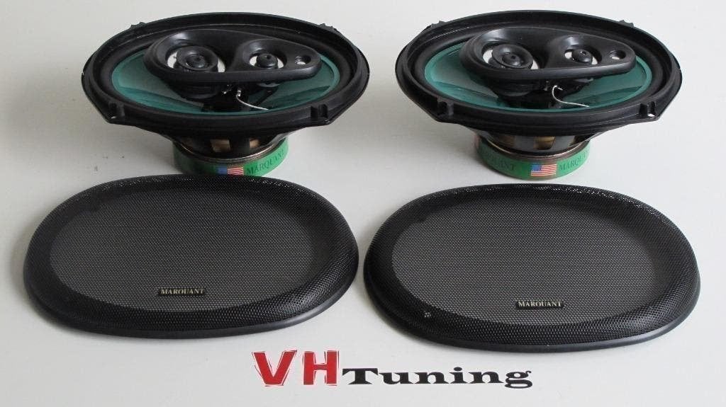 Marquant MCS-69 6"x 9" 200W 4 way car speakers 4 Ohm, Ophalen of Verzenden, Nieuw
