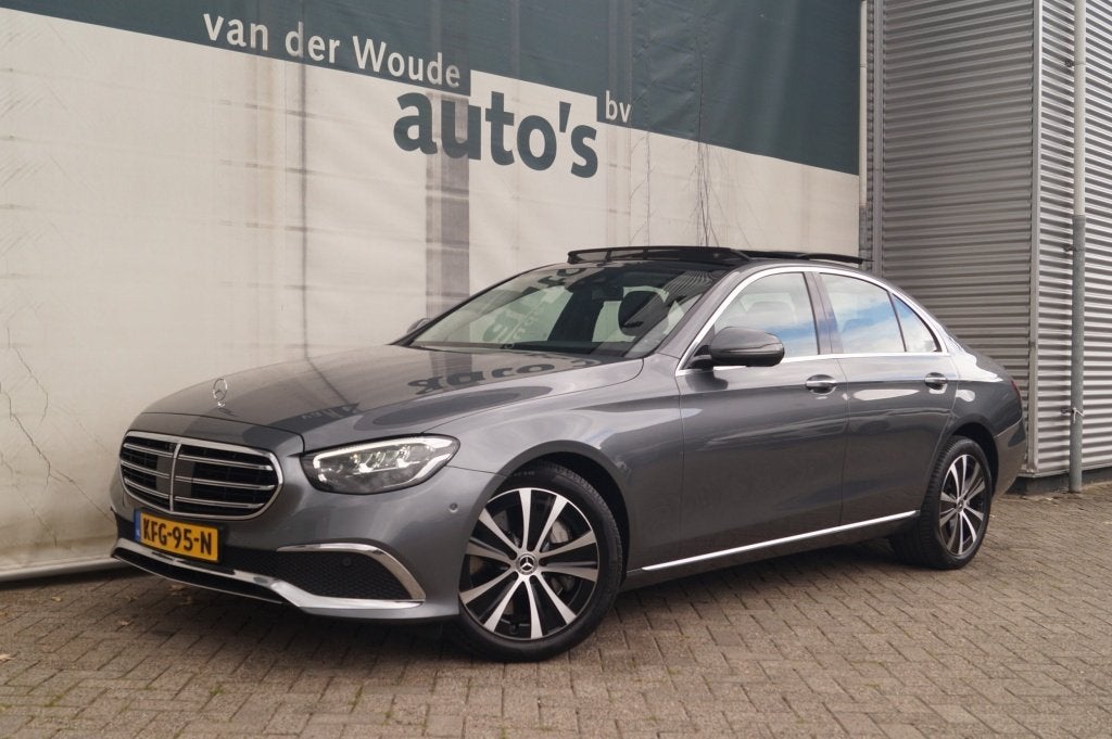 Mercedes-Benz E-Klasse 300de PHEV -LEER-PANO-BURMESTER-LUCHT, Auto's, Mercedes-Benz, 77 km/l, Gebruikt, Euro 6, 4 cilinders