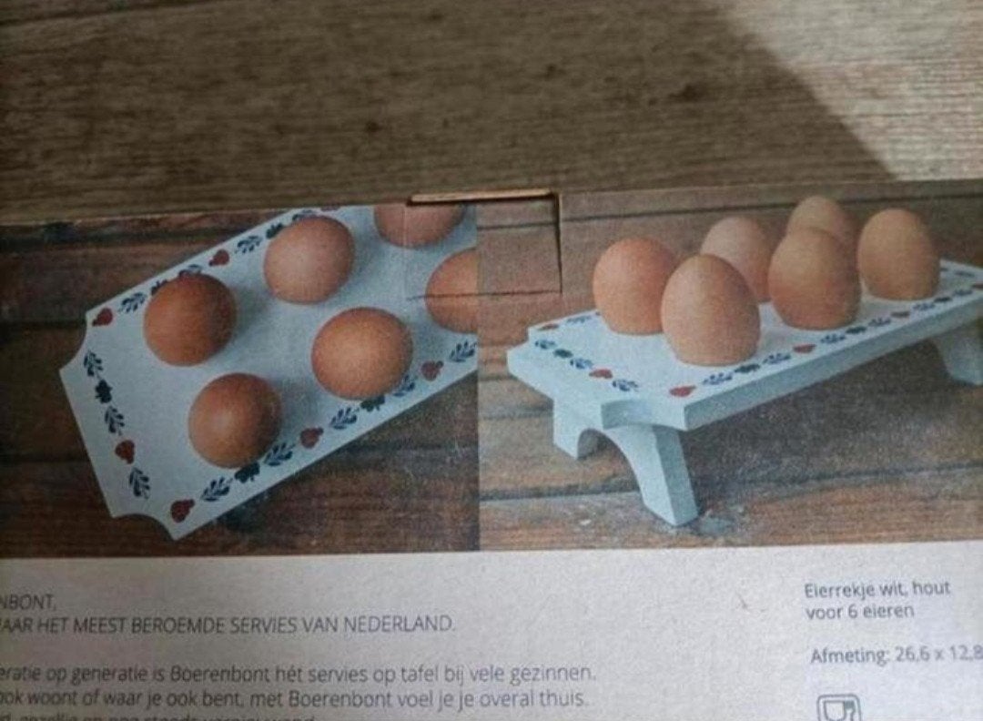 ❇️🥚boerenbont eierrekje🥚❇️  Nieuw, Verzenden, Nieuw
