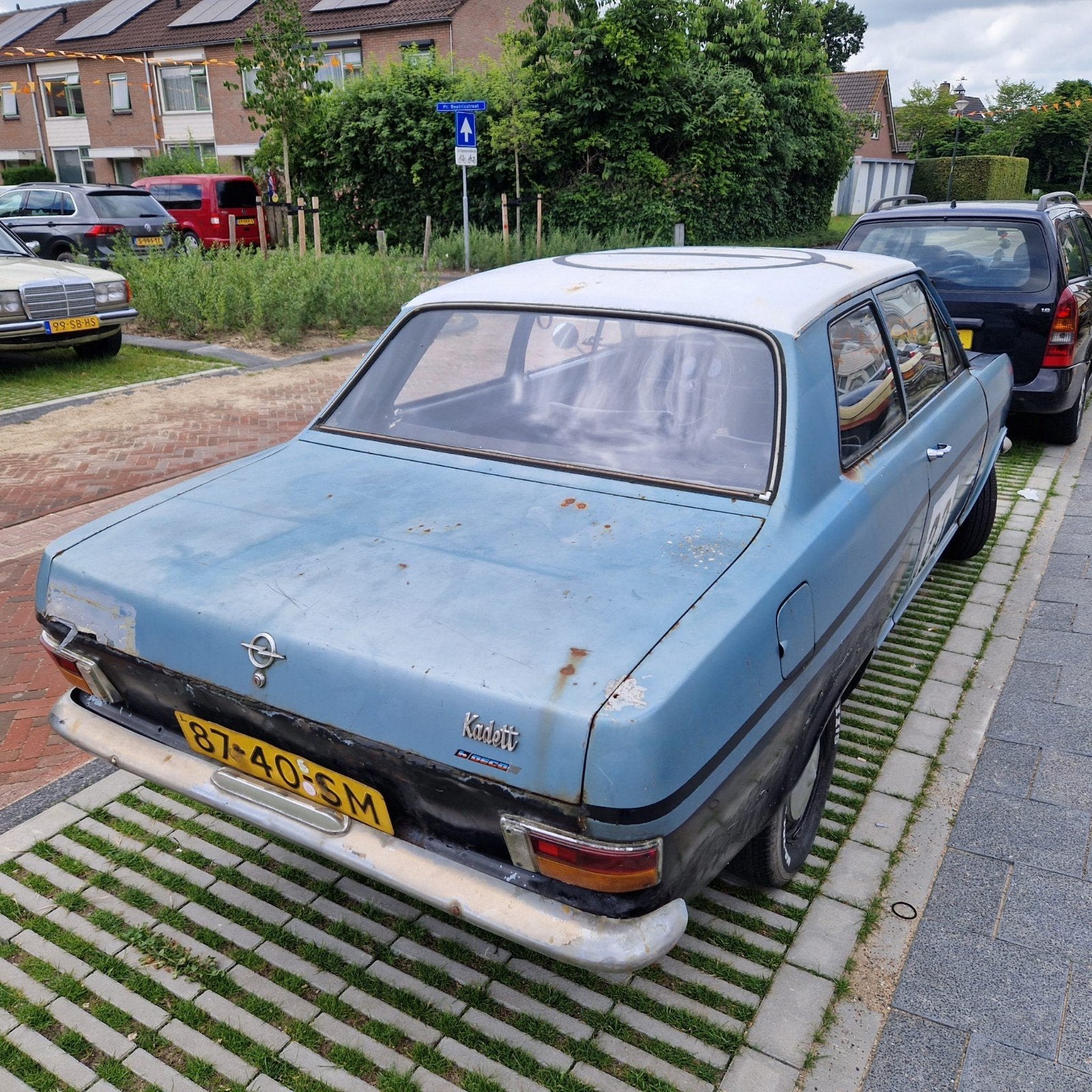 opknapper opel kadett b, Ophalen