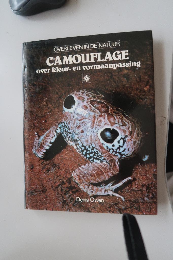 Camouflage over kleur -en vormaanpassing,Denis Owen-1980, Zo goed als nieuw, Overige diersoorten, Denis Owen, Ophalen of Verzenden