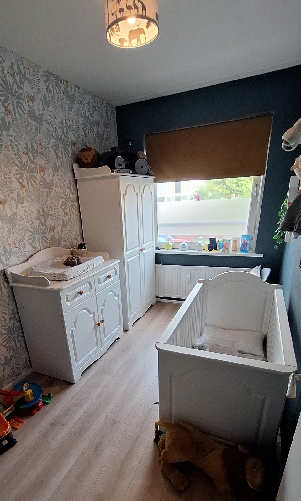 Born Lucky Babykamer Ohio 3 Delig Wit, Ophalen, Zo goed als nieuw, Jongetje of Meisje