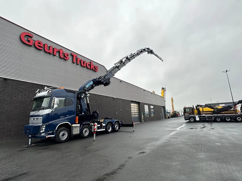 Volvo FH 16.650 8X2 + EFFER 1855/8S + JIB 6S HEAVY DUTY KRAA, Euro 6, Blauw, Bedrijf, Diesel