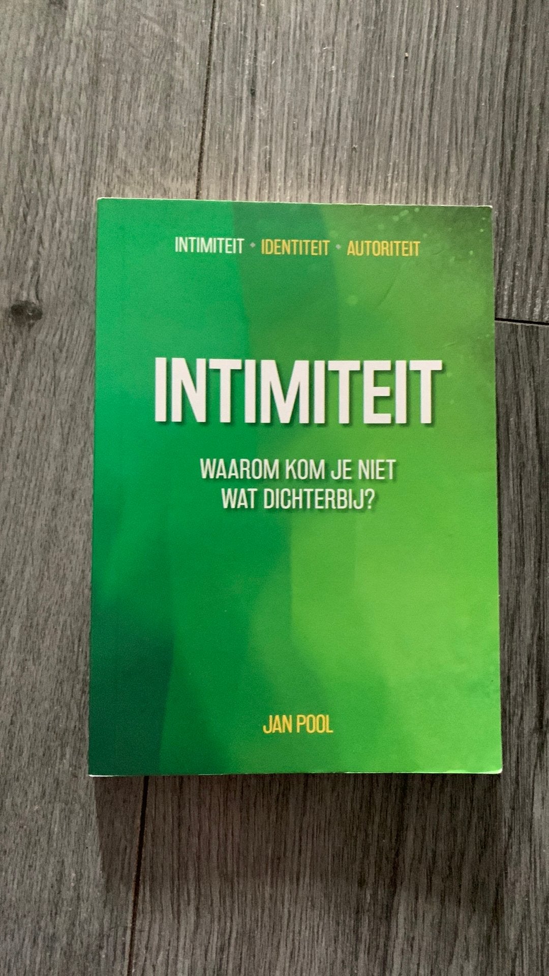 Jan Pool - Intimiteit, Boeken, Ophalen of Verzenden, Zo goed als nieuw, Jan Pool