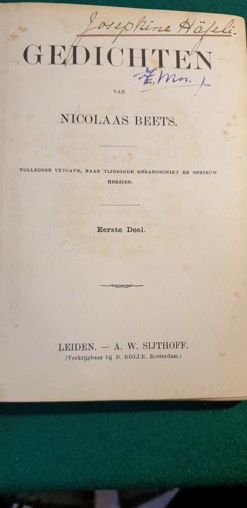 boek dichtwerken, Ophalen of Verzenden