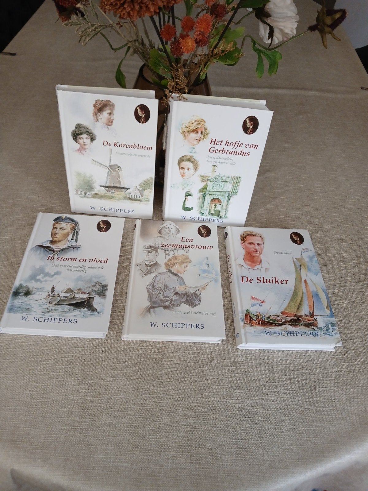W. Schippers boeken set - 5 delen, Ophalen of Verzenden, Zo goed als nieuw, W. Schippers