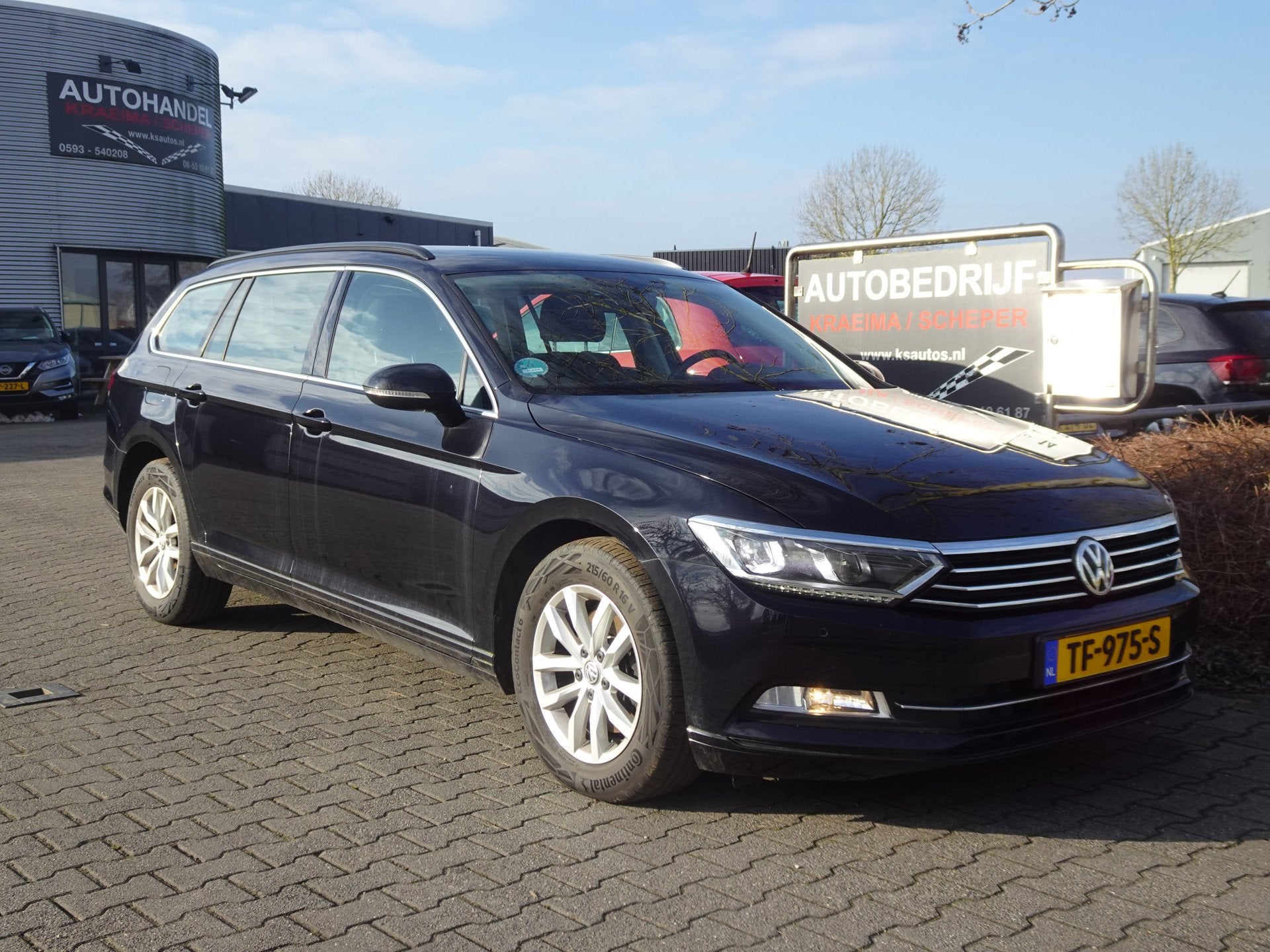 Volkswagen Passat Variant 1.4 TSI Comfortline (bj 2018), Auto's, Gebruikt, 4 cilinders, Zwart, Origineel Nederlands