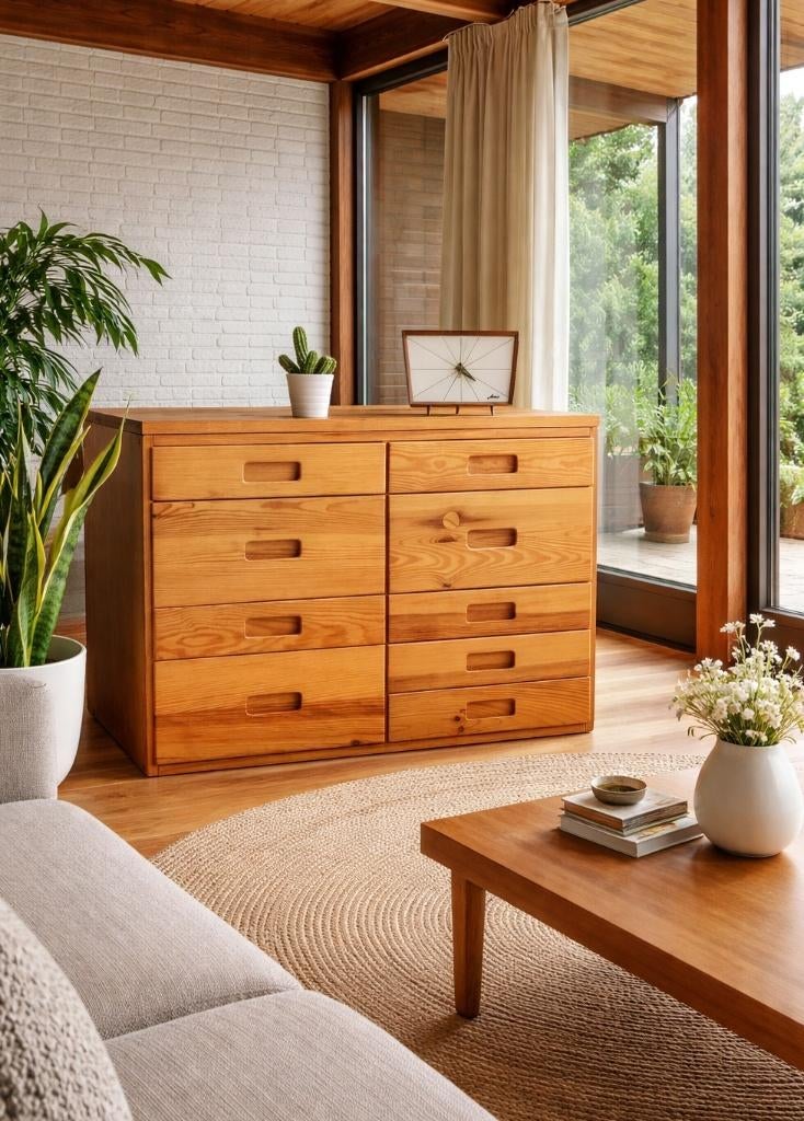 Authentieke jaren '70 Ikea ladekast, Ophalen, Gebruikt, 50 tot 100 cm, 3 of 4 laden