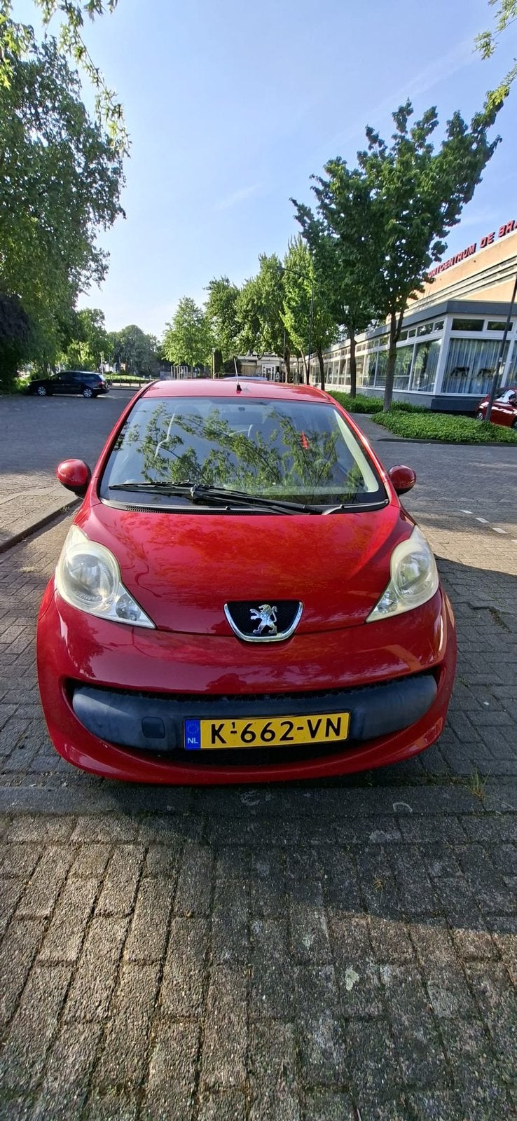 Peugeot 107 1.0 12V 5DR 2006 Rood, Auto's, Voorwielaandrijving, 4 stoelen, 68 pk, Handgeschakeld