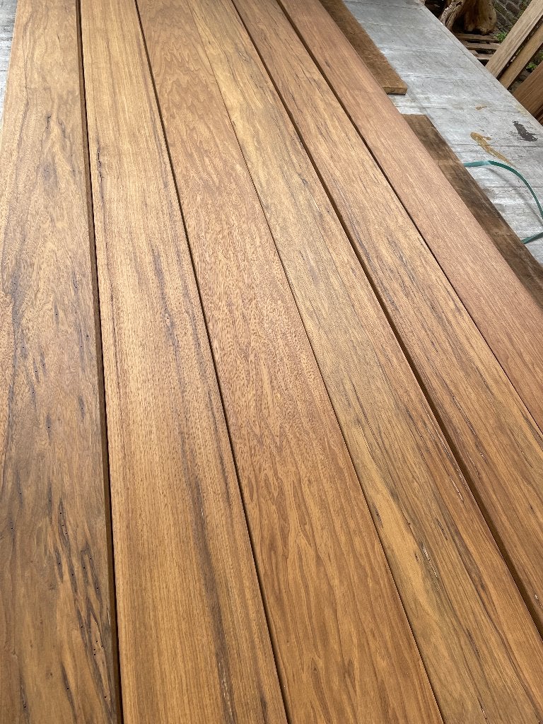 XXL vlonderplanken hardhout frake lange lengtes, Ophalen, Nieuw, Hout