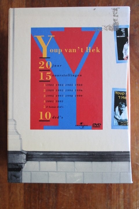 Youp van 't Hek - 20 Jaar: 15 Voorstellingen (10-DVD Boxset), Stand-up of Theatershow, Gebruikt, Alle leeftijden, Youp van 't Hek