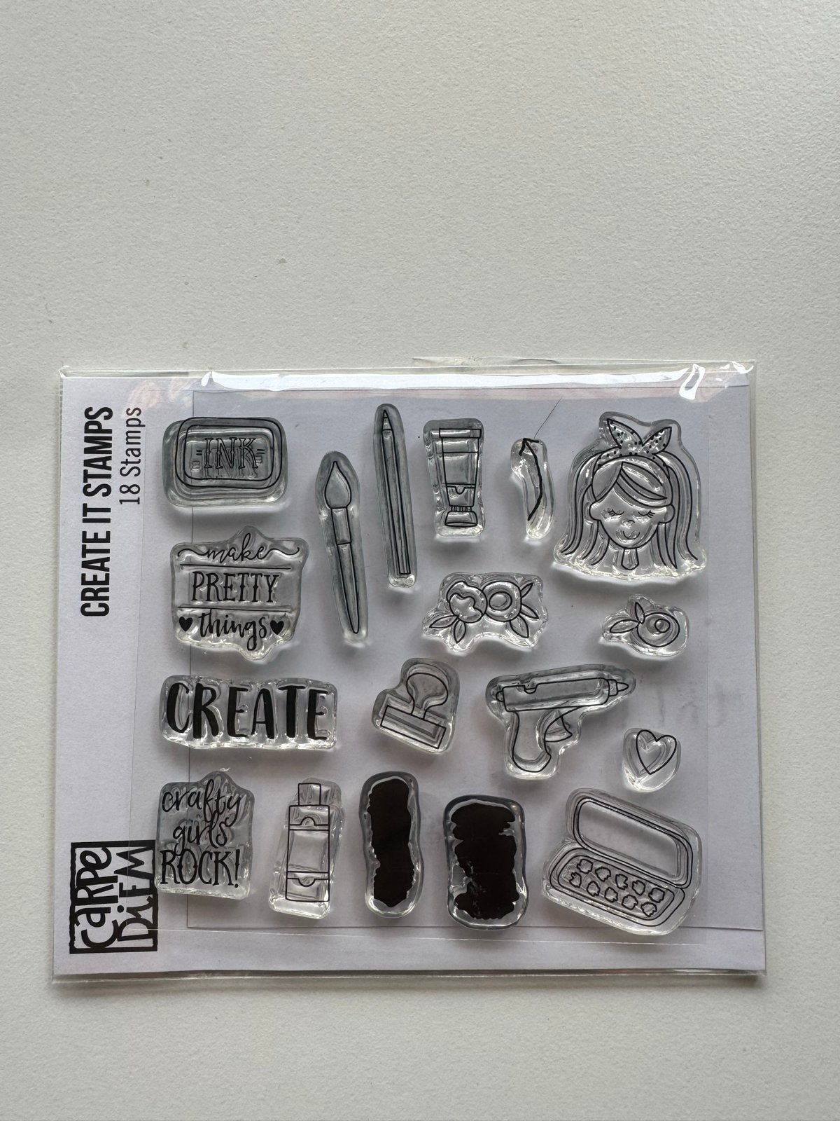 Diverse stempels van oa Marianne Design, Hobby en Vrije tijd, Stempelen, Ophalen of Verzenden, Gebruikt