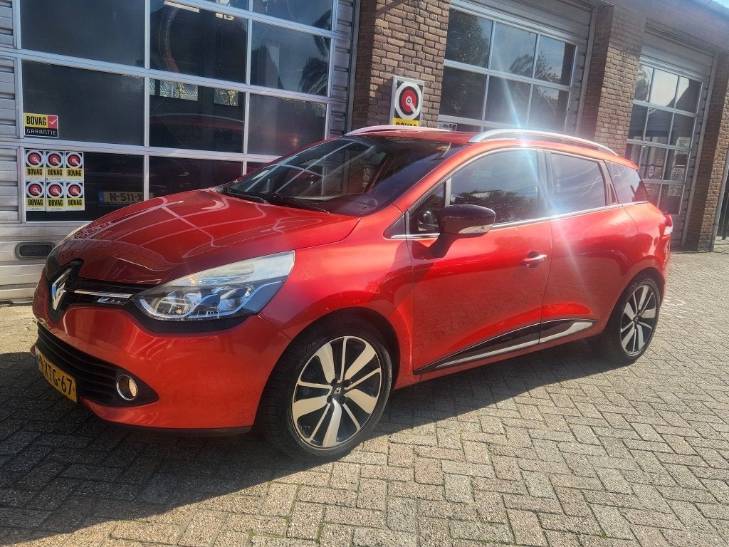 Renault Clio Estate 1.2 Dynamique Automaat, Camera, Cruiseco, Auto's, Euro 5, Stof, Gebruikt, 4 cilinders