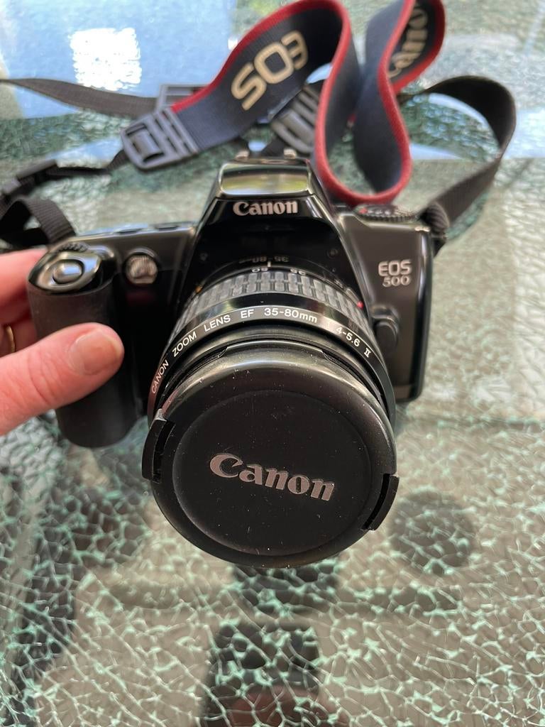 Canon EOS 500, Ophalen of Verzenden, Gebruikt, Spiegelreflex, Canon