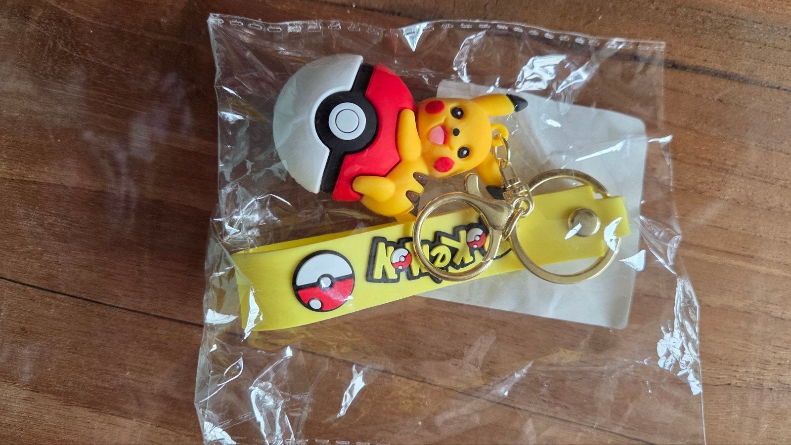 Pikachu en Pokeball Sleutelhanger, Ophalen of Verzenden, Nieuw